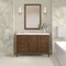 James Martin Vanities 48'' Vanity, Mid Century Walnut w/ 3 CM White Zeus Quartz Top 485-V48-WLT-3WZ - alternate 7